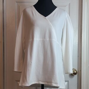 J. Jill Crossover Bodice Blouse NWT